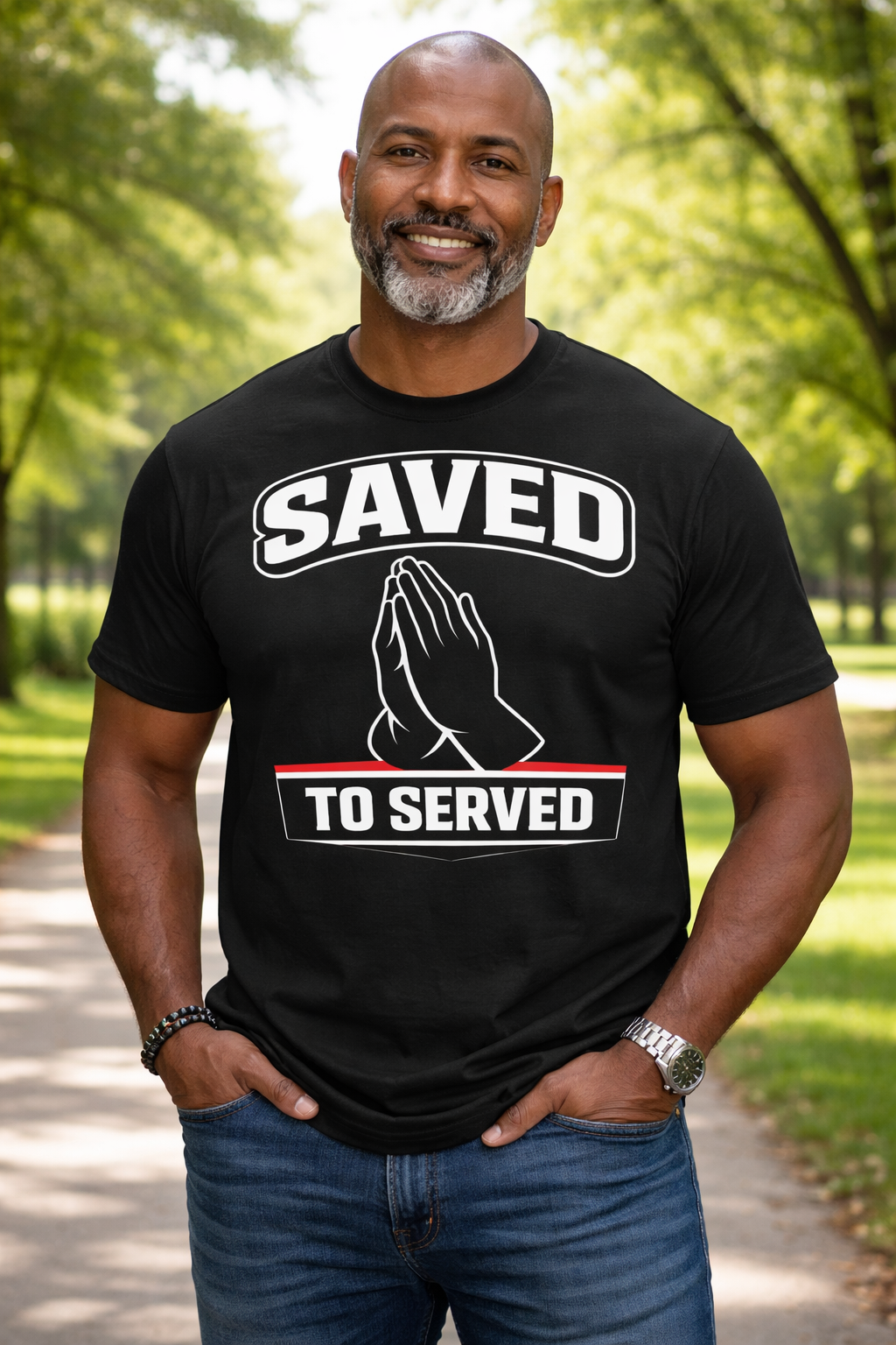 Saved to serve
