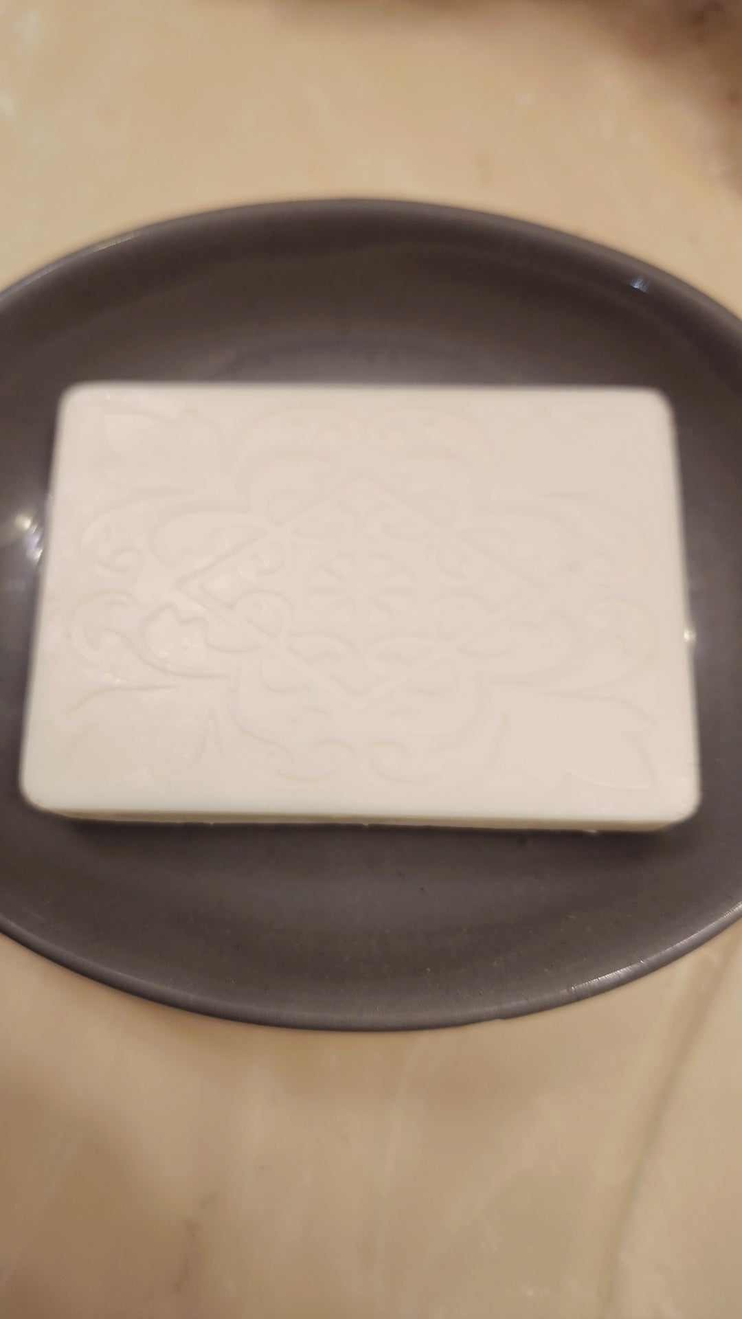 Orange serum soap